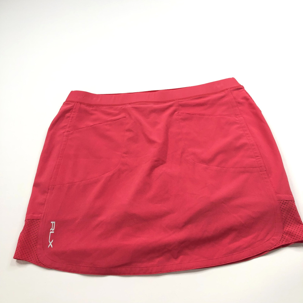 RLX Ralph Lauren NEW Medium (Fit 31In) Golf Tennis Skirt Skort 5" Shorts Pink